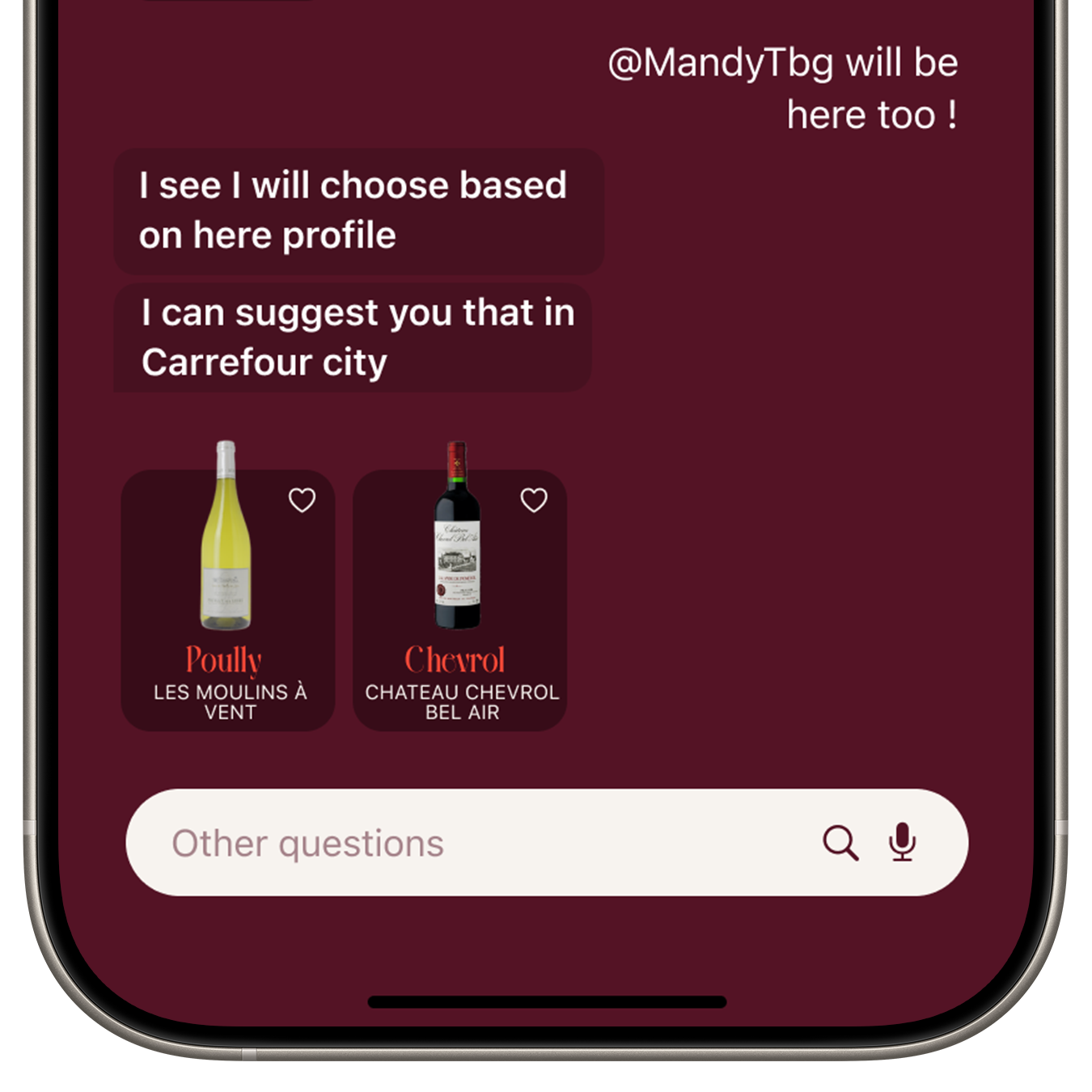 Conversational Wine Guide